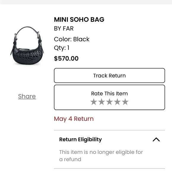 BY FAR mini Soho bag - Picture 6 of 6